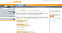 Desktop Screenshot of aktionsrat-bildung.de